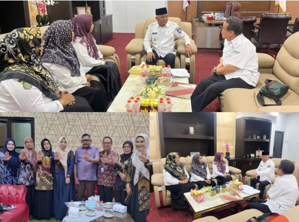 Perkuat Program Genting, DPPKB Ternate Audiensi dengan Wawali, Ketua PA dan Wakil Ketua DPRD